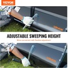 image:imageVEVOR 52 in Tow Behind Lawn Sweeper 26 cuft Large Yard Sweeper Adjustable Sweeping Height Heavy Duty Leaf amp Grass Collector with Dumping Rope Pull Behind Sweepers for Debris Grass Clippings44 Inch