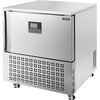 image:imageVEVOR 114 L Blast Chiller 5 Trays Commercial Flash Freezers lt3168Fgt 4 Modes Chest Shock Frozen 304 Stainless Steel Flash Freezer 360 Defrost Blast Chiller with Caster for Seafood Ice Cream114L