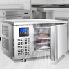 image:imageVEVOR 114 L Blast Chiller 5 Trays Commercial Flash Freezers lt3168Fgt 4 Modes Chest Shock Frozen 304 Stainless Steel Flash Freezer 360 Defrost Blast Chiller with Caster for Seafood Ice Cream80L