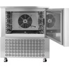image:imageVEVOR 114 L Blast Chiller 5 Trays Commercial Flash Freezers lt3168Fgt 4 Modes Chest Shock Frozen 304 Stainless Steel Flash Freezer 360 Defrost Blast Chiller with Caster for Seafood Ice Cream114L