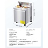 image:imageVEVOR 93W Commercial Refrigerator Pizza Prep Refrigerated Table 193 Ultra Wide Countertop Food Prep Cooler 308 CuFt Single Door Salad Prep Fridge 12 Pans Pizza Make Worktop with Cutting Board28W with 8 Pans