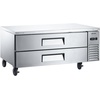 image:imageVEVOR 93W Commercial Refrigerator Pizza Prep Refrigerated Table 193 Ultra Wide Countertop Food Prep Cooler 308 CuFt Single Door Salad Prep Fridge 12 Pans Pizza Make Worktop with Cutting Board52 W Chief Base With 2 Drawers