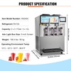 image:imageVEVOR Commercial Slushy Machine 12L  317 Gal Single Tank Cool and Freeze Modes Stainless Steel Margarita Smoothie Frozen Drink Maker Slushie Machine for Party Cafes Restaurants Bars HomeSilver