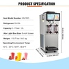 image:imageVEVOR Commercial Slushy Machine 12L  317 Gal Single Tank Cool and Freeze Modes Stainless Steel Margarita Smoothie Frozen Drink Maker Slushie Machine for Party Cafes Restaurants Bars HomeSilver