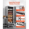image:imageVEVOR Electric Hot Box Food Warmer 4Tier Commercial Warming Cabinet with Water Tray Glass Door and Adjustable Shelves Stainless Steel Food Warmer Cabinet for Restaurant Kitchen Pizza Chicken16 Tier