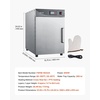 image:imageVEVOR Electric Hot Box Food Warmer 4Tier Commercial Warming Cabinet with Water Tray Glass Door and Adjustable Shelves Stainless Steel Food Warmer Cabinet for Restaurant Kitchen Pizza Chicken4 Tier