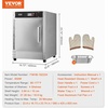 image:imageVEVOR Electric Hot Box Food Warmer 4Tier Commercial Warming Cabinet with Water Tray Glass Door and Adjustable Shelves Stainless Steel Food Warmer Cabinet for Restaurant Kitchen Pizza Chicken4Tier Single Door