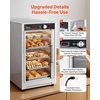 image:imageVEVOR Electric Hot Box Food Warmer 4Tier Commercial Warming Cabinet with Water Tray Glass Door and Adjustable Shelves Stainless Steel Food Warmer Cabinet for Restaurant Kitchen Pizza Chicken5 TierTransparent Door