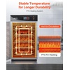 image:imageVEVOR Electric Hot Box Food Warmer 4Tier Commercial Warming Cabinet with Water Tray Glass Door and Adjustable Shelves Stainless Steel Food Warmer Cabinet for Restaurant Kitchen Pizza Chicken5 Tier