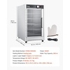 image:imageVEVOR Electric Hot Box Food Warmer 4Tier Commercial Warming Cabinet with Water Tray Glass Door and Adjustable Shelves Stainless Steel Food Warmer Cabinet for Restaurant Kitchen Pizza Chicken5 TierTransparent Door