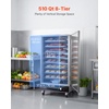 image:imageVEVOR Electric Hot Box Food Warmer 4Tier Commercial Warming Cabinet with Water Tray Glass Door and Adjustable Shelves Stainless Steel Food Warmer Cabinet for Restaurant Kitchen Pizza Chicken8 Tier