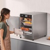 image:imageVEVOR Electric Hot Box Food Warmer 4Tier Commercial Warming Cabinet with Water Tray Glass Door and Adjustable Shelves Stainless Steel Food Warmer Cabinet for Restaurant Kitchen Pizza Chicken4Tier Single Door