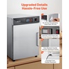 image:imageVEVOR Electric Hot Box Food Warmer 4Tier Commercial Warming Cabinet with Water Tray Glass Door and Adjustable Shelves Stainless Steel Food Warmer Cabinet for Restaurant Kitchen Pizza Chicken4 Tier