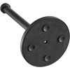 image:imageVEVOR Paper Towel Holder Countertop Stainless Steel Kitchen Paper Towel Stand with Weighted Base and Suction Cups NonSlip Countertop Kitchen Paper Roll Holders for Kitchen BathroomCountertop