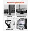 image:imageVEVOR Slushie Machine 6L16Gal Commercial Slushy Maker Frozen Drink Maker with SelfCleaning Margarita Machine for Restaurants Bars Party for Slushie Margaritas Milkshake amp MoreBlack