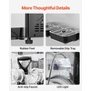 image:imageVEVOR Slushie Machine 6L16Gal Commercial Slushy Maker Frozen Drink Maker with SelfCleaning Margarita Machine for Restaurants Bars Party for Slushie Margaritas Milkshake amp MoreBlack