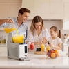 image:imageVEVOR Slushie Machine 6L16Gal Commercial Slushy Maker Frozen Drink Maker with SelfCleaning Margarita Machine for Restaurants Bars Party for Slushie Margaritas Milkshake amp MoreStainless steel color  beige