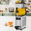 image:imageVEVOR Slushie Machine 6L16Gal Commercial Slushy Maker Frozen Drink Maker with SelfCleaning Margarita Machine for Restaurants Bars Party for Slushie Margaritas Milkshake amp MoreSilver