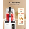 image:imageVEVOR Slushie Machine 6L16Gal Commercial Slushy Maker Frozen Drink Maker with SelfCleaning Margarita Machine for Restaurants Bars Party for Slushie Margaritas Milkshake amp MoreStainless steel color  beige