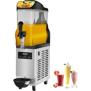 image:imageVEVOR Slushie Machine 6L16Gal Commercial Slushy Maker Frozen Drink Maker with SelfCleaning Margarita Machine for Restaurants Bars Party for Slushie Margaritas Milkshake amp MoreSilver