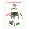 image:imageVEVOR 1100W Electric Fruit Apple Crusher SUS304 Freestanding Crushing Machine Grinds Whole Apples Up to 315 Dia 164 KGH Capacity Cider Press for Apples Pears Pineapple Guava Carrot Potato18 Gal7L
