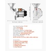 image:imageVEVOR 1100W Electric Fruit Apple Crusher SUS304 Freestanding Crushing Machine Grinds Whole Apples Up to 315 Dia 164 KGH Capacity Cider Press for Apples Pears Pineapple Guava Carrot Potato550W
