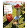 image:imageVEVOR 1100W Electric Fruit Apple Crusher SUS304 Freestanding Crushing Machine Grinds Whole Apples Up to 315 Dia 164 KGH Capacity Cider Press for Apples Pears Pineapple Guava Carrot Potato1100W