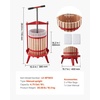 image:imageVEVOR 32 Gal12L Fruit Wine Press Solid Wood Basket with 8 Blocks Heavy Duty Manual Juice Maker Cider Apple Grape Tincture Honey Olive Oil Making Press with Handle for Kitchen Home18 L