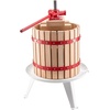 image:imageVEVOR 32 Gal12L Fruit Wine Press Solid Wood Basket with 8 Blocks Heavy Duty Manual Juice Maker Cider Apple Grape Tincture Honey Olive Oil Making Press with Handle for Kitchen Home32 Gal