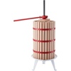 image:imageVEVOR 32 Gal12L Fruit Wine Press Solid Wood Basket with 8 Blocks Heavy Duty Manual Juice Maker Cider Apple Grape Tincture Honey Olive Oil Making Press with Handle for Kitchen Home793 Gal