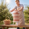 image:imageVEVOR 32 Gal12L Fruit Wine Press Solid Wood Basket with 8 Blocks Heavy Duty Manual Juice Maker Cider Apple Grape Tincture Honey Olive Oil Making Press with Handle for Kitchen Home793 Gal
