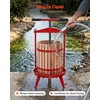 image:imageVEVOR 32 Gal12L Fruit Wine Press Solid Wood Basket with 8 Blocks Heavy Duty Manual Juice Maker Cider Apple Grape Tincture Honey Olive Oil Making Press with Handle for Kitchen Home18 L