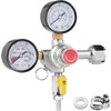 image:imageVEVOR Automatic Home Beer Brewer 1500W Electric Beer Brewing Machine 343 Gal AllinOne Home Brewer with Mash Boil Device 304 Stainless Steel Internal Tank Auto Temperature amp Pressure ControlDouble Gauge Regulator
