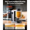 image:imageVEVOR Automatic Home Beer Brewer 1500W Electric Beer Brewing Machine 343 Gal AllinOne Home Brewer with Mash Boil Device 304 Stainless Steel Internal Tank Auto Temperature amp Pressure Control343 Gal