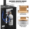 image:imageVEVOR Automatic Home Beer Brewer 1500W Electric Beer Brewing Machine 343 Gal AllinOne Home Brewer with Mash Boil Device 304 Stainless Steel Internal Tank Auto Temperature amp Pressure Control5 lbs