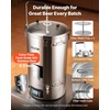 image:imageVEVOR Beer Brewing Equipment 8 Gal30L 304 Stainless Steel Home Beer Brewer1500W AllinOne Home Brewing Kit with Tall strainer Integrated Inner Barrel amp Reinforced Handle16 Gal