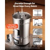 image:imageVEVOR Beer Brewing Equipment 8 Gal30L 304 Stainless Steel Home Beer Brewer1500W AllinOne Home Brewing Kit with Tall strainer Integrated Inner Barrel amp Reinforced Handle92 Gal