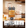 image:imageVEVOR Beer Brewing Equipment 8 Gal30L 304 Stainless Steel Home Beer Brewer1500W AllinOne Home Brewing Kit with Tall strainer Integrated Inner Barrel amp Reinforced Handle16 Gal