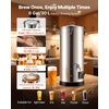 image:imageVEVOR Beer Brewing Equipment 8 Gal30L 304 Stainless Steel Home Beer Brewer1500W AllinOne Home Brewing Kit with Tall strainer Integrated Inner Barrel amp Reinforced Handle8 Gal