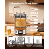 image:imageVEVOR Beer Brewing Equipment 8 Gal30L 304 Stainless Steel Home Beer Brewer1500W AllinOne Home Brewing Kit with Tall strainer Integrated Inner Barrel amp Reinforced Handle92 Gal