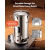 image:imageVEVOR Beer Brewing Equipment 8 Gal30L 304 Stainless Steel Home Beer Brewer1500W AllinOne Home Brewing Kit with Tall strainer Integrated Inner Barrel amp Reinforced Handle8 Gal