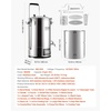 image:imageVEVOR Beer Brewing Equipment 8 Gal30L 304 Stainless Steel Home Beer Brewer1500W AllinOne Home Brewing Kit with Tall strainer Integrated Inner Barrel amp Reinforced Handle92 Gal