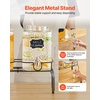 image:imageVEVOR Beverage Dispenser 2 Pack 15 Gallon Drink Dispensers for Parties Glass Juice Dispenser with Metal Stand Stainless Steel Spigot Iced Tea Lemonade Juice Water Dispensers for Parties15Gal 2Pack