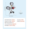 image:imageVEVOR CO2 Regulator DualGauge DualValve Beer Keg Regulator 060 PSI Adjustable Pressure HeavyDuty CO2 Tank Gas Regulator with 2 Check Valves for Draft Beer Homebrewing Fits CGA320 Interface