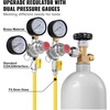 image:imageVEVOR CO2 Regulator Gauge with 060PSI Heavy Duty CO2 Gauge Gas System Draft Beer Regulator with Check Valve Adjustable Pressure Regulator for Draft Beer Homebrew Triple Gauge Regulator