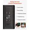 image:imageVEVOR Car Refrigerator DC 1224V AC100240V Compressor Electric Cooler 4F to 68F Car Fridge with APP Control 16 QT Cars Freezer for RVs Campsites Boats Camping Fishing 60W Portable Freezer10QT