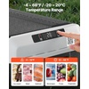 image:imageVEVOR Car Refrigerator DC 1224V AC100240V Compressor Electric Cooler 4F to 68F Car Fridge with APP Control 16 QT Cars Freezer for RVs Campsites Boats Camping Fishing 60W Portable Freezer317 QT