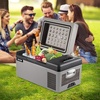 image:imageVEVOR Car Refrigerator DC 1224V AC100240V Compressor Electric Cooler 4F to 68F Car Fridge with APP Control 16 QT Cars Freezer for RVs Campsites Boats Camping Fishing 60W Portable Freezer21QT