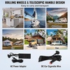 image:imageVEVOR Car Refrigerator DC 1224V AC100240V Compressor Electric Cooler 4F to 68F Car Fridge with APP Control 21 QT Cars Freezer for RVs Campsites Boats Camping Fishing 60W Portable Freezer615QT Dual Zone with Handle