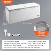 image:imageVEVOR Chest Freezer 172 Cuft Large Deep Freezer with 4 Removable Baskets Freestanding Top Open Door Commercial Chest Freezers with 7Level Adjustable Temp LED LightingLocking Lid 6 Wheels198 Cuft